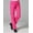 CANDY PINK, variant on Women's Half Drawstring Straight Leg Scrub Pant
