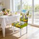 thumbnail image 4 of CaiYueKe Easter Bunny Chair Covers, Festive Dining Chair Decor for Holiday Party Spring Home Decorations, Washable Polyester Slipcovers for Kitchen Table Celebration Gathering, 4 of 7