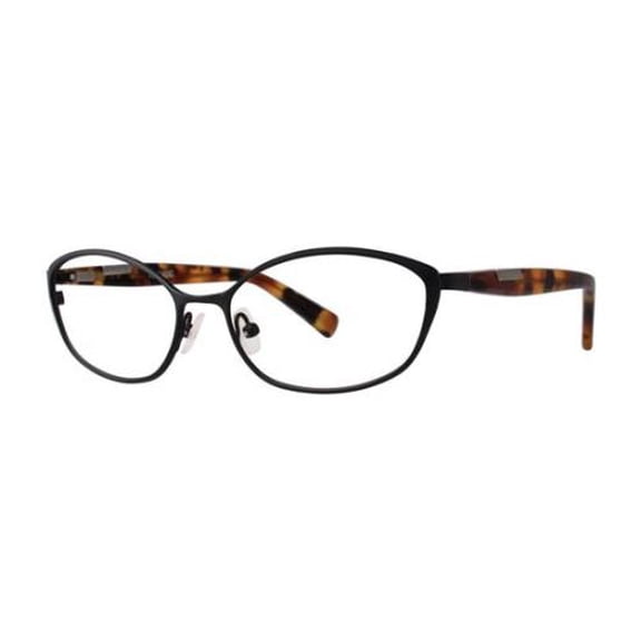 NEW VERA WANG V358 WOMENS/LADIES CAT EYE FULL-RIM BLACK FRAME DEMO LENSES 50-15-130 SPRING HINGES EYEGLASSES/EYEGLASS FRAME