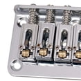thumbnail image 5 of Adjustable Hardtail Guitar Bridge Body Through for 6 String Electric Guitar Parts Accessories, 5 of 6