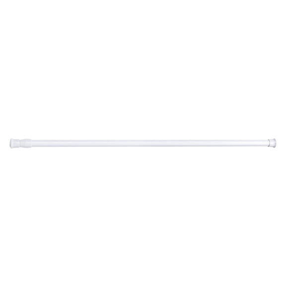 OIUR Extendable Shower Curtain Pole No-Drill Telescopic Curtain Rod Adjustable Shower Rail for Bathroom Net Voile Curtain Towel