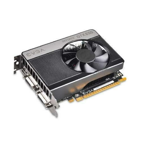 EVGA GeForce GTX 650 01G-P4-2650-KR Video Card - 1GB GDDR5, PCI-Express 3.0(x16), 1x Dual-link DVI-I, 1x Dual-link DVI-D