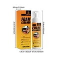 thumbnail image 3 of Car Interior Foam Cleaner Spray For Seat Dashboard Upholstery 5.1 Fl Oz, 3 of 9