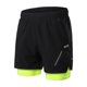 thumbnail image 2 of Pantalones cortos deportivos para correr y fitness al aire libre para hombres, transpirables, anti-correr, resistentes al desgaste, de secado rápido, que absorben el sudor, B210, 2 of 5