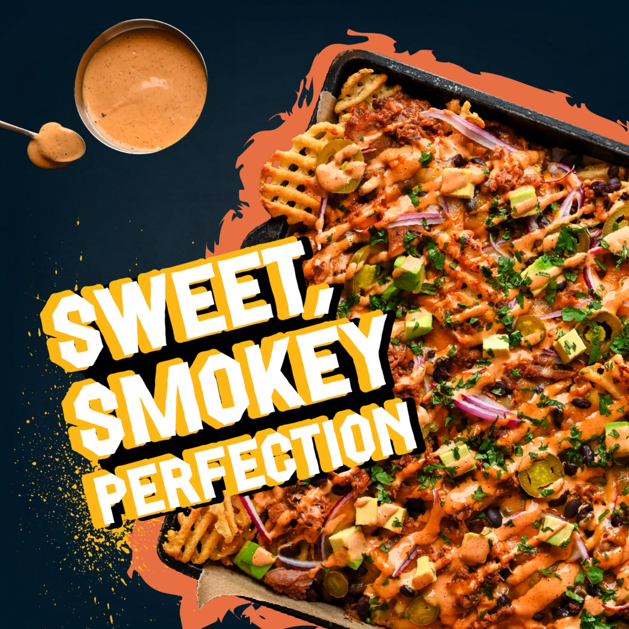 (3 pack) Guy Fieri Flavortown Smokin' Hickory Grilling Sauce, Sweet BBQ Glaze for Brisket Ribs and Pulled Pork, 15.5 oz