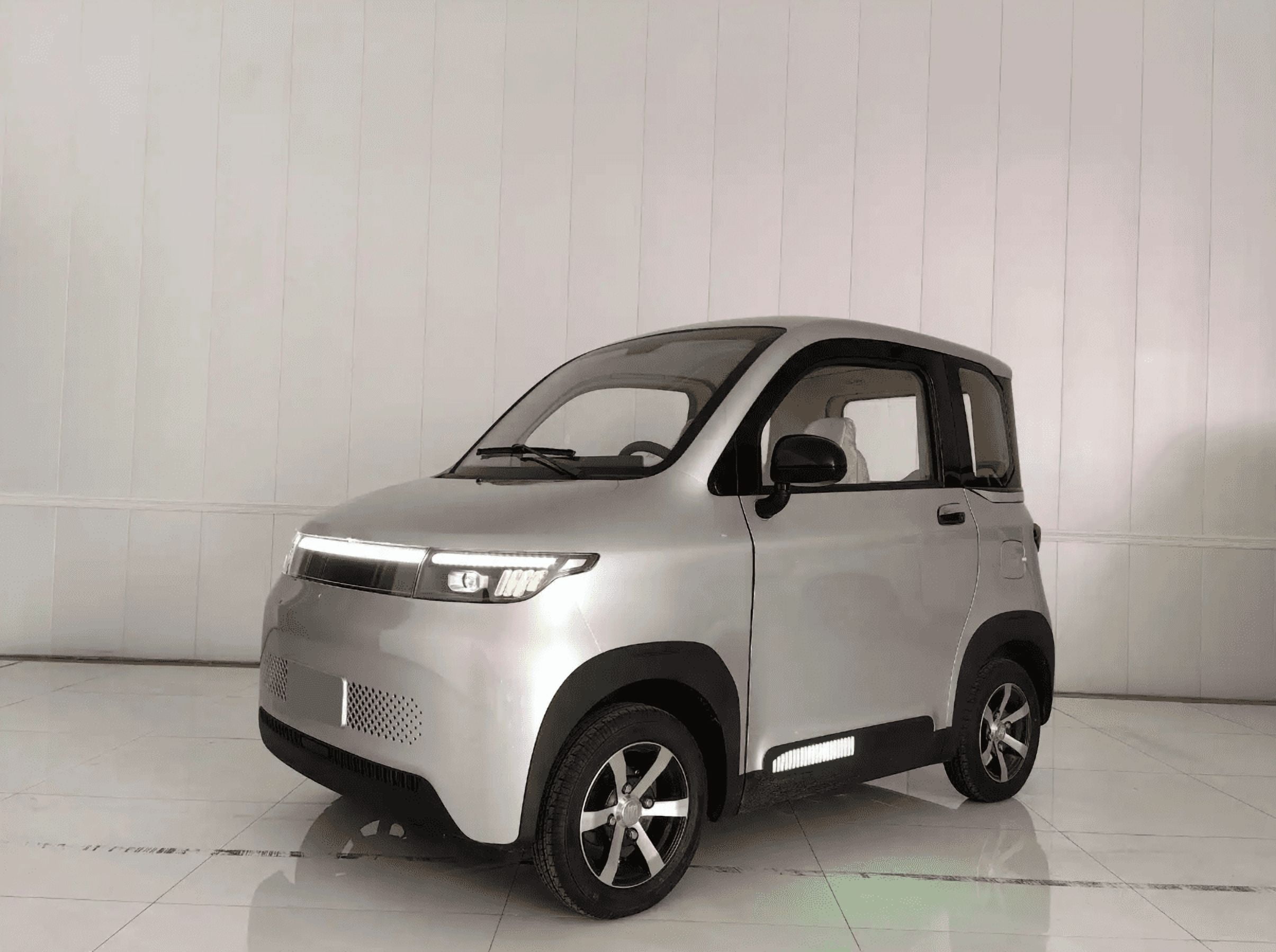 RoadMaster X-1200: Enclosed Two-Seater Electric Mobility Scooter with Four Wheels and 4000W Powerful Motor