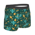 thumbnail image 2 of KLL Pineapple And Cactus Men's Cotton Boxer Briefs Underwear-Small, 2 of 8