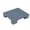 Gray, variant on JISADER Plastic Pallet Lightweight Basement Pallet for Outdoor Cargo Storage Kitchen Blue