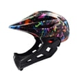 thumbnail image 3 of Casco de bicicleta para niños transpirables 48 cm-57cm moda de ciclismo cómodo Negro, 3 of 8