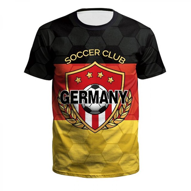 Camiseta de fútbol de la Copa Mundial de fútbol para hombre, camiseta de fútbol, Tops Fan 2022 alemania-- BmatwkZeng Bmatwk Jersey