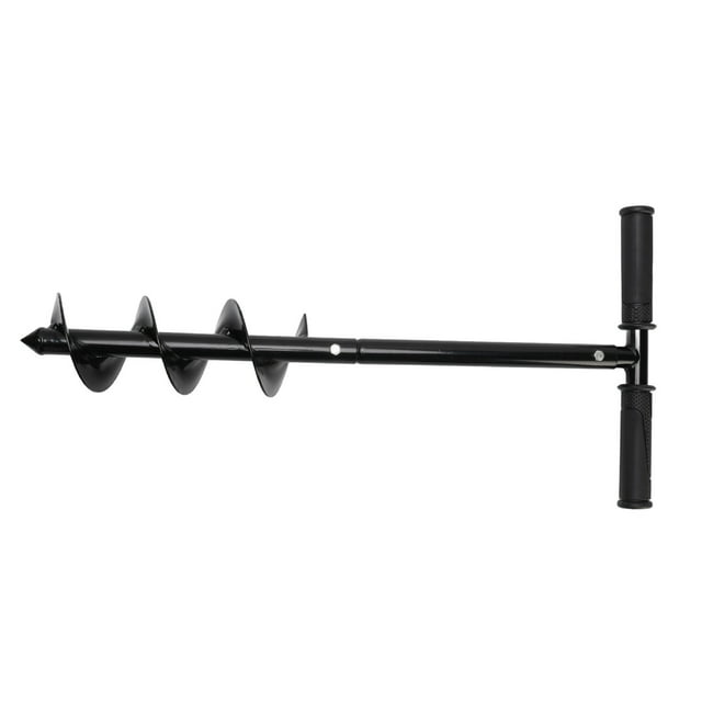Garden Auger Drill Bit, Easy Installation Hand Operated Auger Drill Bit Versatile High Hardness for Bedding Plant