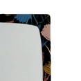 thumbnail image 3 of Ambesonne Floral Design Fitted Sheet, Art Silhouette Flower, Twin Size, Pastel Pink Sea Blue, 3 of 5