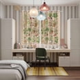 thumbnail image 4 of Rustic Vegetable Garden Kitchen Curtains Window Panels, Vintage Farmhouse Plants Beige Insulated Window Treatment Curtain, Grommet Curtains for Bedroom/Living Room/Bathroom, 2 Piece 42"Wx63"L, 4 of 8