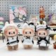 thumbnail image 4 of Hot Sale Clothes Only 17cm Pendant Macaron Labubu Dolls Clothing And Dress Changes No Doll Toy Accessories Ornaments Gifts, 4 of 5