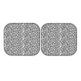 thumbnail image 7 of Xecao Weave Geometric for Foldable Car Sun Shades (2-Pack) offer sun protection with an easy-fold design for convenient windshield shading., 7 of 7