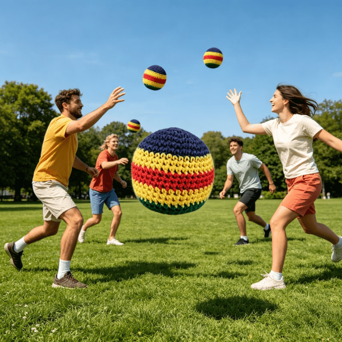 42-Panel Hacky Ball, Soft Durable Handmade Footbag, Purified Sand Filled Kick Sack for KidTeens Adults, Indoor Outdoor Footbag Game Relief Fidget Tool, Mid-Weight,12PCS