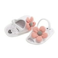 thumbnail image 5 of nvzhuang Baby Girl's Sunflower Princess Sandals Infant Summer Soft Lightweight Prewalker Sandals, 5 of 10