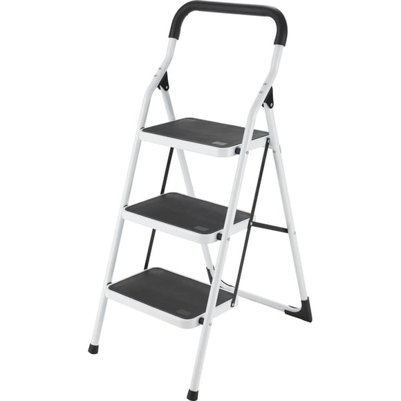 Escalera Tubular Plegable Surtek ETT3 Acero 3 Escalones
