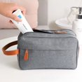 thumbnail image 2 of Neceser para hombre, de gran capacidad, con compartimentos de tela Oxford para viajes, bolsa de almacenamiento multifuncional para cosméticos, 2 of 5