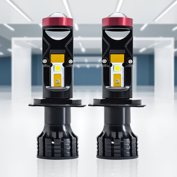 H4 Car Headlight 25000LM High Low Beam IP68 Impermeable 10V-32V para piezas de vehículos Sywqhk Accesorios para autos y motos