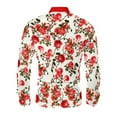 thumbnail image 5 of Handshe Men's Long Sleeve Shirt, Creative Valentine's Day Print for Casual and Holiday Wear, 5 of 7