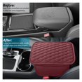 thumbnail image 4 of GUANGHUI Car Center Console Cover, Upgraded Microfiber Leather Car Arm Rest Cover with 2 Storage Bags, Universal Armrest Cover for Car Storage Box Car Interior Accessories Protector for Most Vehicle, 4 of 7