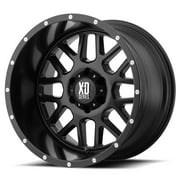 XD Series Wheels XD820 Grenade, 20x10 with 5 on 5 Bolt Pattern - Black-XD82021050724N Wheel Rim