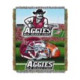 thumbnail image 2 of New Mexico State Aggies NCAA Triple Woven Jacquard Throw (48"x60") (2-Pack), 2 of 2