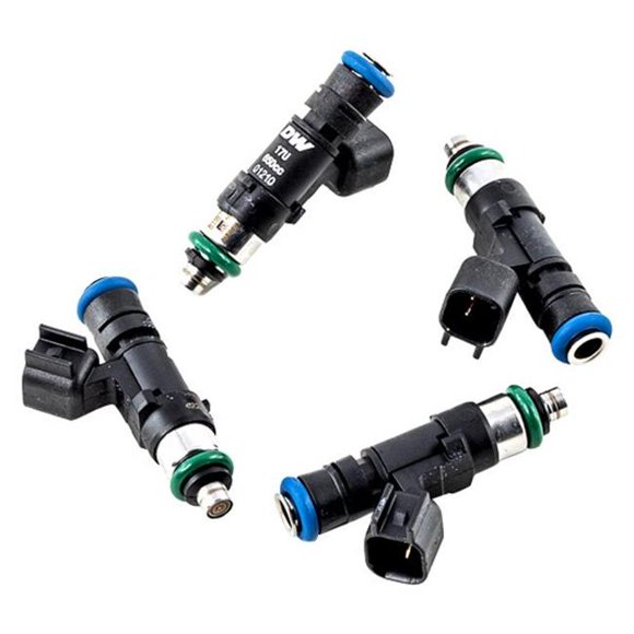 DeatschWerks 17U-08-0650-4 650cc Injectors for 2002-2015 Honda Civic Si K20-K24, Set of 4