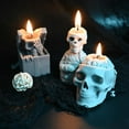thumbnail image 5 of Halloween Skull Snake Resin Casting Molds - Silicone Mold for Candle Making & Home Decor, 5 of 8
