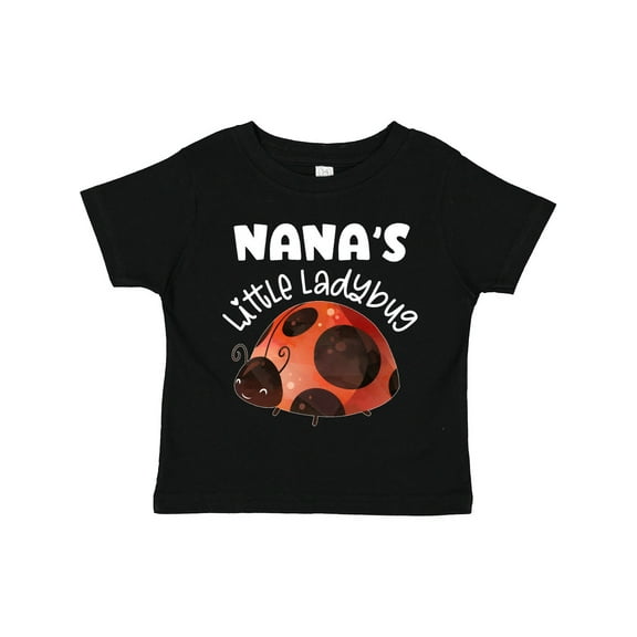 Inktastic Nana's Little Ladybug Boys or Girls Toddler T-Shirt