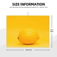 thumbnail image 3 of Kdxio Yellow Lemon for Dish Drying Mat,24*18 inch Absorbent Dish Drainer Kitchen Counter,Large Size Dish Drying Pad for Countertops,Draining Racks, 3 of 9