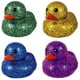 thumbnail image 3 of Juego de 4 patos gigantes de goma Bath Toys JA-RU con purpurina, 18 cm, 3 of 7