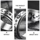 thumbnail image 2 of GOOHOCHY Anillo de nudillo giratorio Anillo simple anillo pareja anillo anillo creativo dedo joyería, 2 of 7