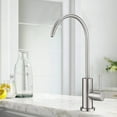 thumbnail image 3 of Izzovium Kitchen Water Filter Faucet, Brushed Nickel Stainless Steel Drinking Faucet with 360° Swivel Spout, 1.5GPM Flow Rate, 10.63" Height for Sink, 3 of 6