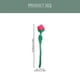 thumbnail image 2 of 3pcs Fake Rose Flowers Aesthetic Rose Flower Bouquets Artificial Flower Decorations, 2 of 4