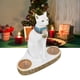 thumbnail image 5 of Candelabro De Gato Egipcio ANGGREK Portavelas de Resina Figura de gato, 5 of 8