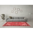 thumbnail image 3 of Ahgly Company Indoor Rectangle Medallion Red Traditional Area Rugs, 7' x 9', 3 of 4