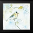 thumbnail image 2 of Schlabach, Sue 20x20 Black Modern Framed Museum Art Print Titled - Sketched Songbird I, 2 of 5
