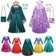 thumbnail image 2 of Frozen Anna Encanto Disfraces para niñas Isabella Fiesta de cumpleaños de Halloween Prom Cosplay Rapunzel Snow White Merida Princess Dress4T (Etiqueta 120) Gao Jinjia LED, 2 of 2