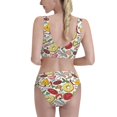 thumbnail image 5 of High Waisted Bikini Sets For Women, Funny Food(1) Swimsuits Tummy Control, Two Pieces Bathing Suit, 5 of 8