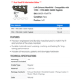thumbnail image 2 of Left Exhaust Manifold - Compatible with 1990 - 1996 GMC C6000 Topkick 1991 1992 1993 1994 1995, 2 of 2