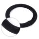 thumbnail image 1 of (Negro) Nueva funda para volante de terciopelo de lana de invierno, terciopelo corto para automóvil con cubierta para manillar de anillo interior, cálida en invierno, universal (38 * 32 * 5 cm), 1 of 8
