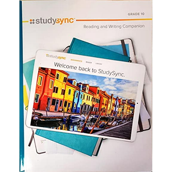 Pre-Owned StudySync, Welcome Back to StudySync, Grade 10, Reading & Writing Companion, Units 1-6, c.2020, 9781949739206, 1949739201 Paperback