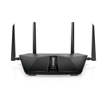 NETGEAR Nighthawk WiFi 6 Router (RAX41) &ndash; Security Features, AX3600 3.45 Gbps Wireless Speed &ndash;Dual-Band Gigabit Internet Router - Covers up to 2,250 sq. ft., 25 devices