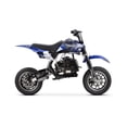 thumbnail image 5 of QEASET 39CC Dirt Bike, Gas Powered Mini Bike, Blue, 5 of 10