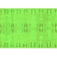 thumbnail image 1 of Ahgly Company Indoor Rectangle Abstract Green Modern Area Rugs, 3' x 5', 1 of 4
