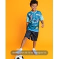 thumbnail image 3 of Disney Lilo & Stitch Toddler Boys' Athletic T-Shirt Stitch Blue Gradient, 3 of 8