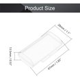 thumbnail image 2 of HUGFEGWE 5Pcs AAA Battery Storage Case Holder, 2 Capacity Battery Organizer Storage Box for AAA, Clear U2536-19184, 2 of 7