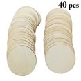 thumbnail image 2 of Wood Cutout DIY Multi-purpose Round Wood Embellishment Wood Piece for Wedding, 2 of 8